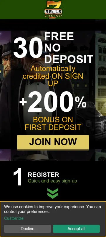 7reels Casino mobile view